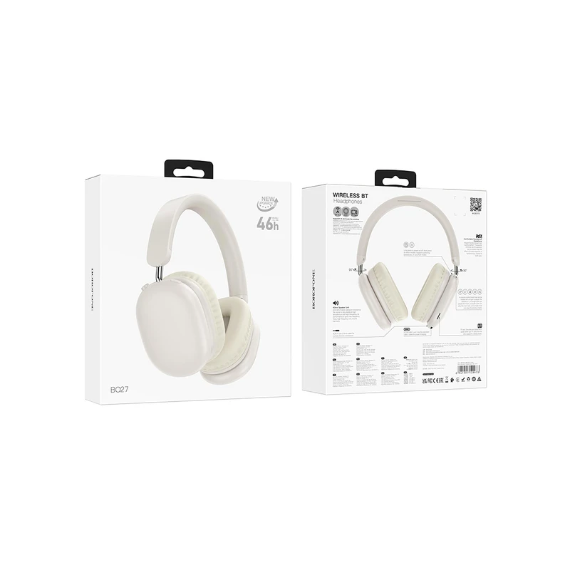 هدفون بی سیم بروفون مدل BO27 - تصویر 3